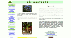 Desktop Screenshot of miscanteros.com.ar