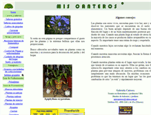 Tablet Screenshot of miscanteros.com.ar